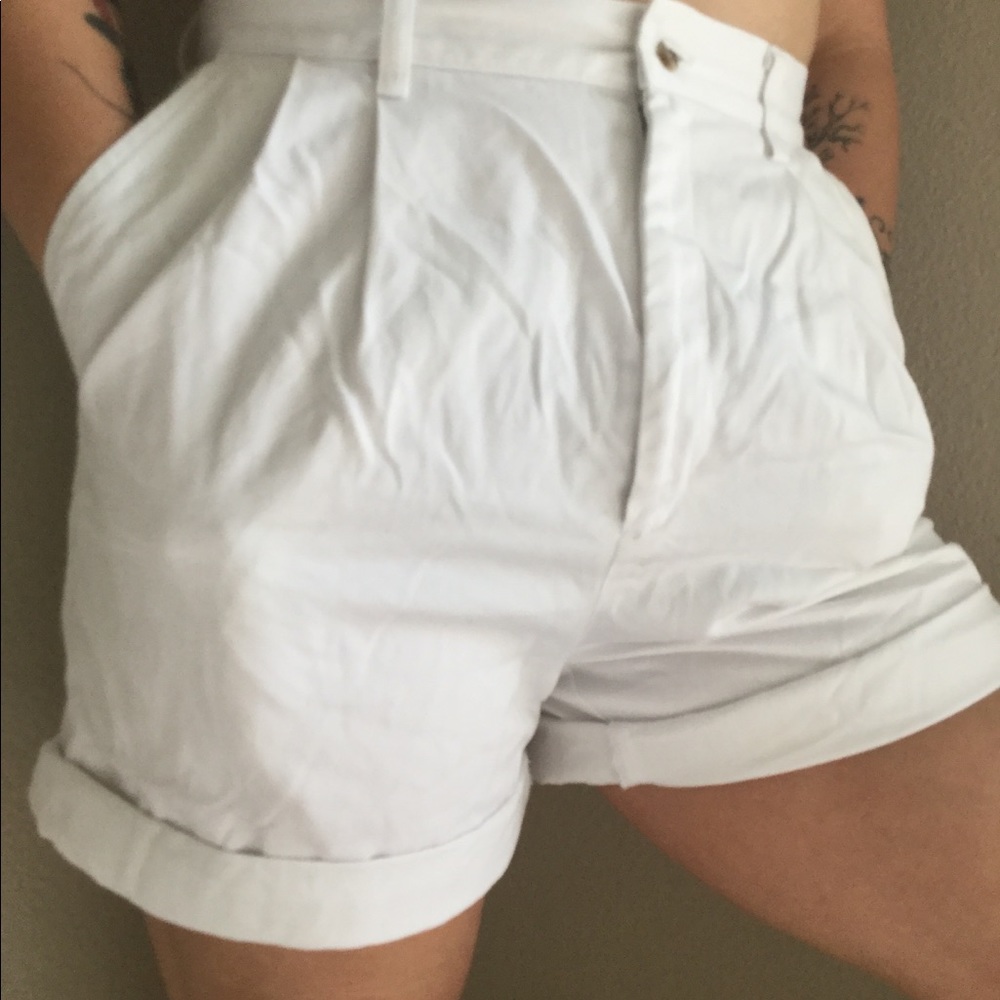 White Shorts